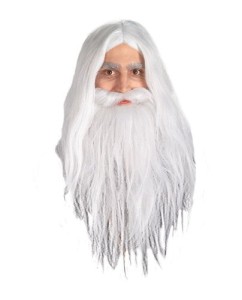 Lord Of The Rings Gandalf Beard And Set Wig