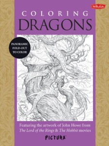 Coloring Dragons Coloring Book for Adult
