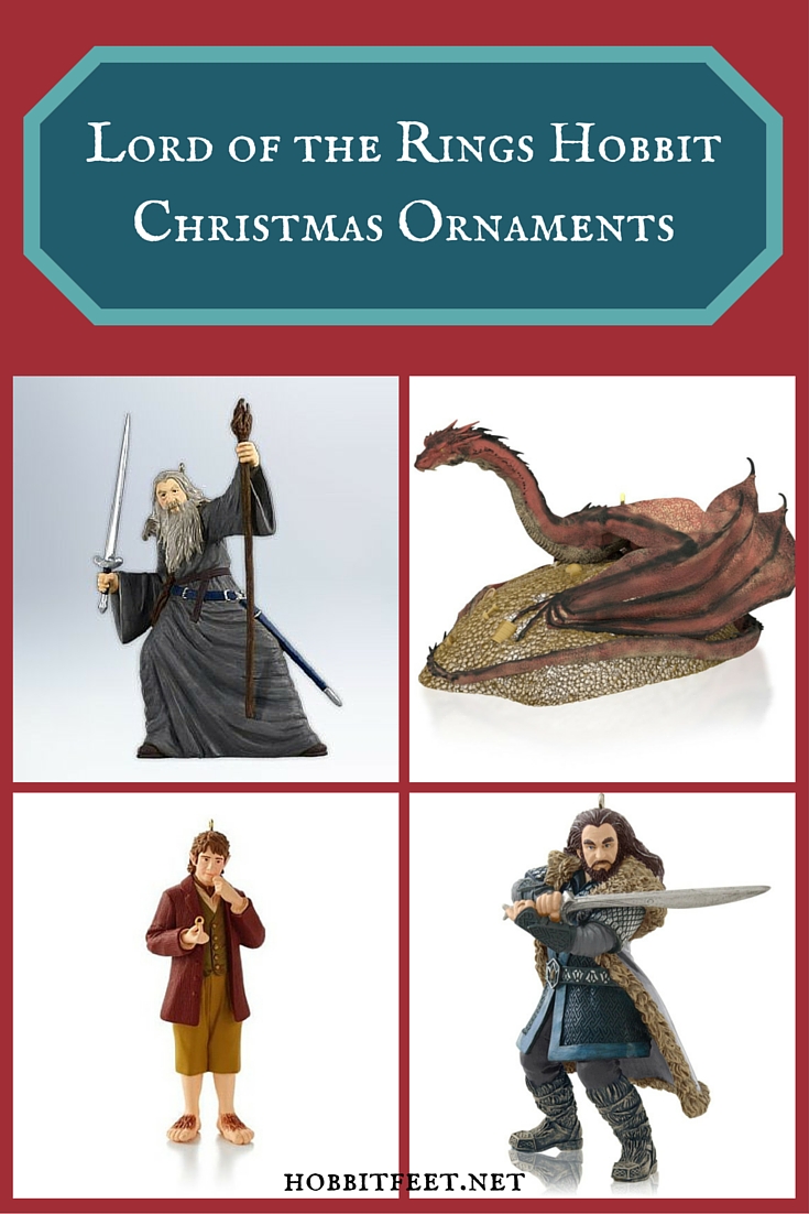 Lord of the Rings Hobbit Christmas Ornaments