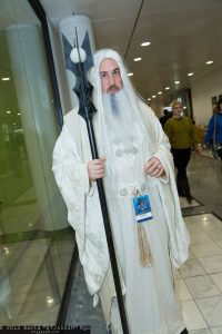 LOTR Hobbit Saruman White Wizard Cosplay Costume